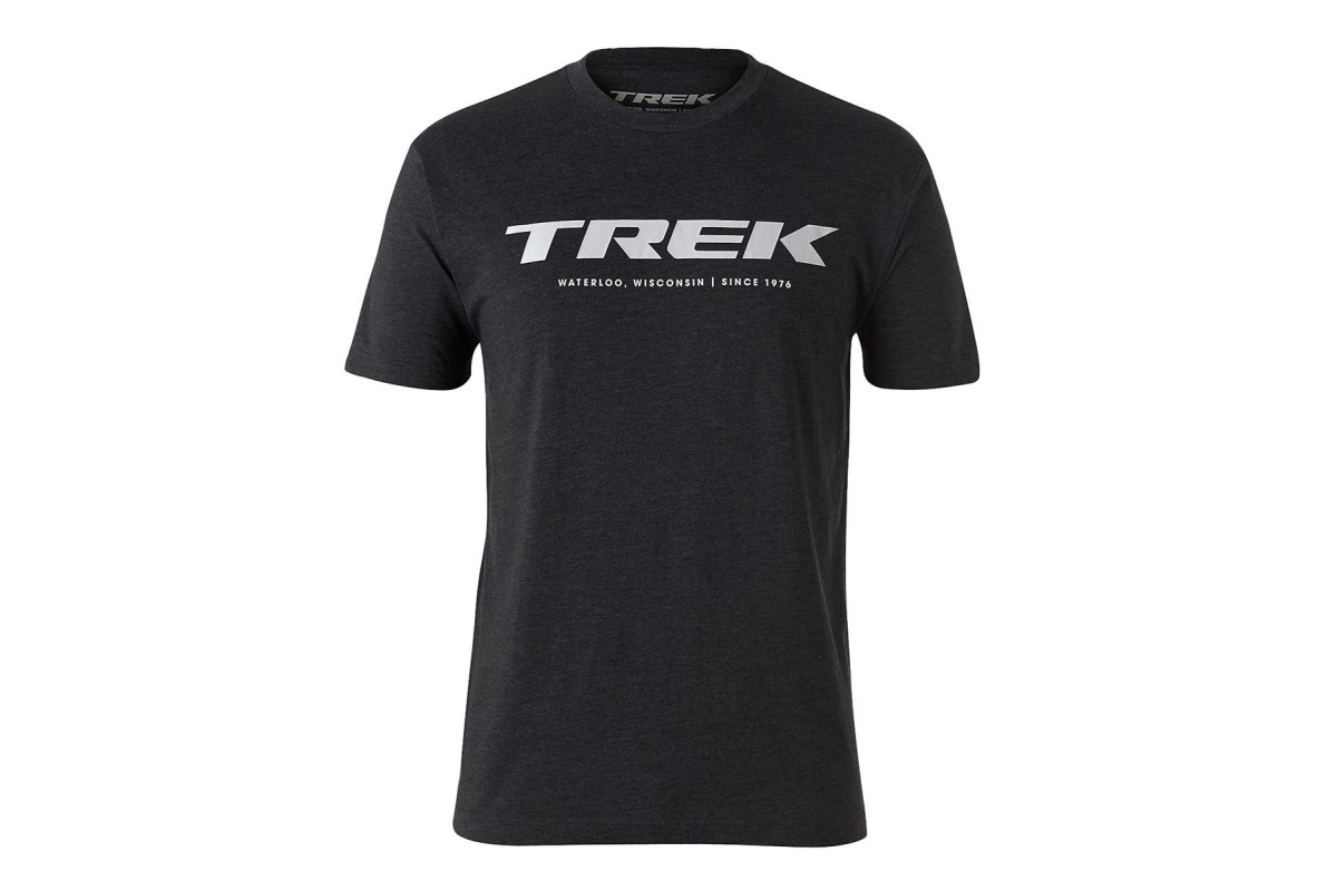 CAMISETA TREK LOGO BLACK/QUICKSILVER