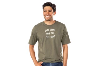 CAMISETA TREK RIDE VERDE OLIVA