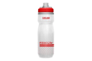 BIDON CAMELBAK PODIUM CHILL FIERY RED/WHITE 0.6L