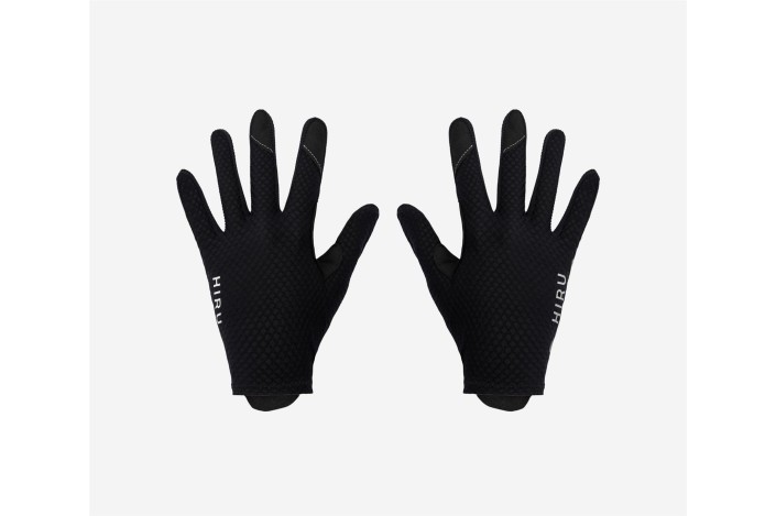 GUANTES LARGOS HIRU GRAVEL VERANO NEGRO
