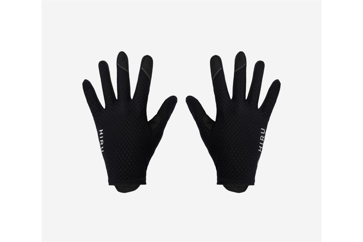 GUANTES LARGOS HIRU GRAVEL VERANO NEGRO