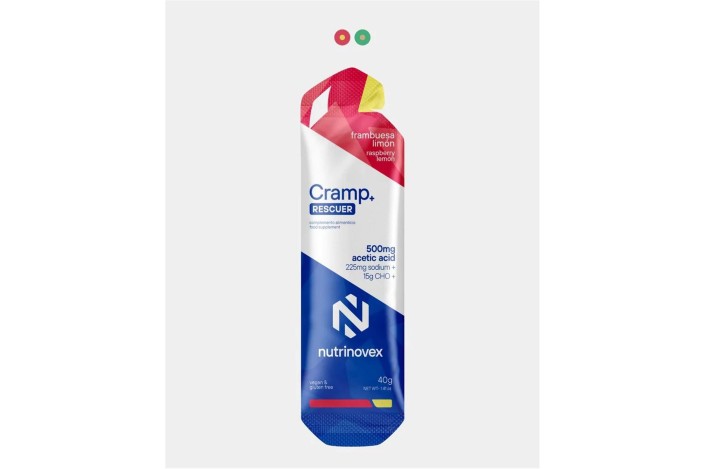 GEL NUTRINOVEX CRAMP RESCUER 40G FRAMBRUESA-LIMON