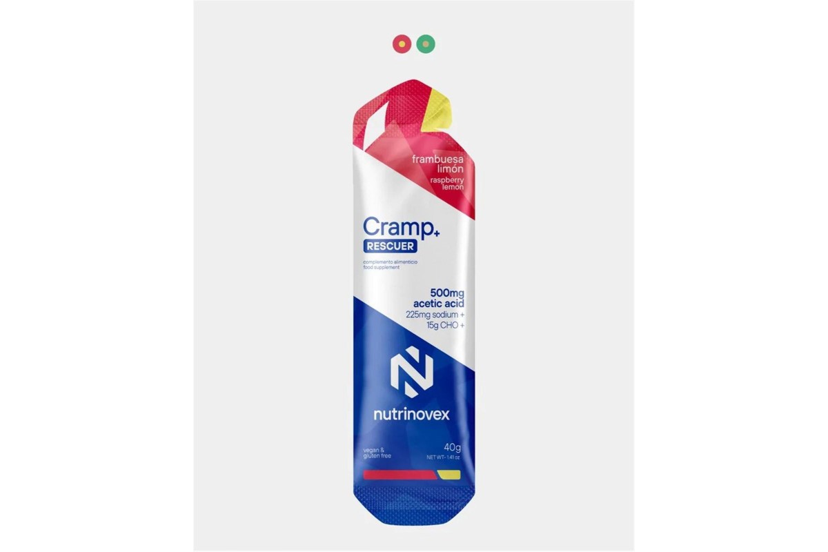 GEL NUTRINOVEX CRAMP RESCUER 40G FRAMBRUESA-LIMON