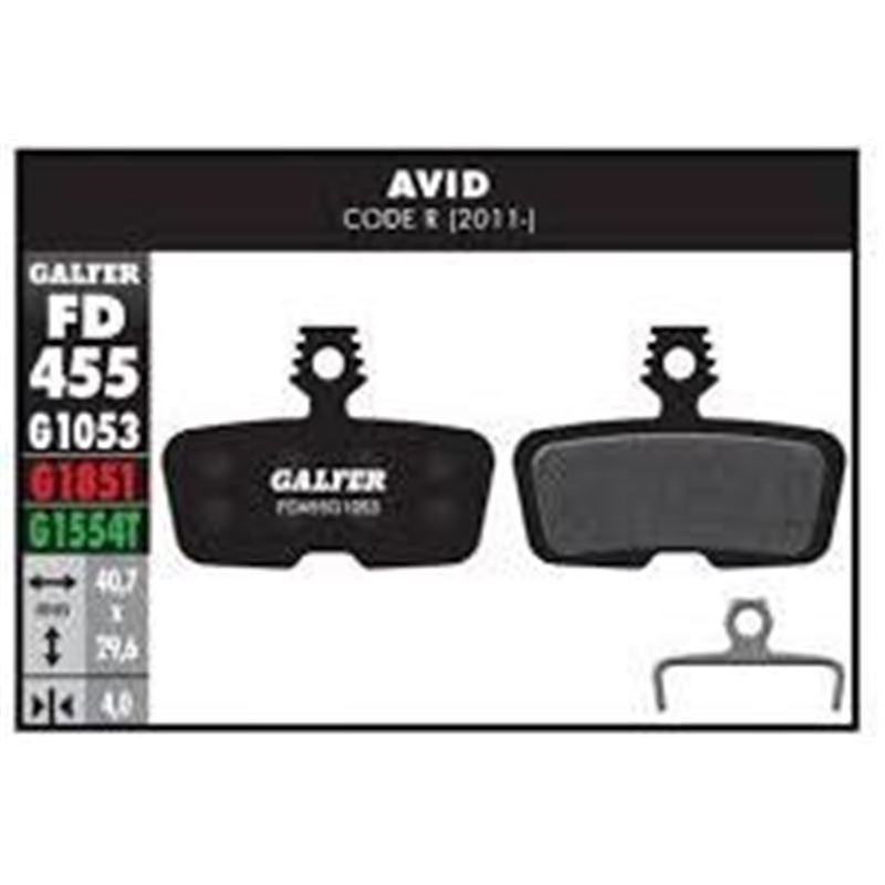 PASTILLA DE FRENO GALFER STD SRAM CODE/CODE R/GUIDE