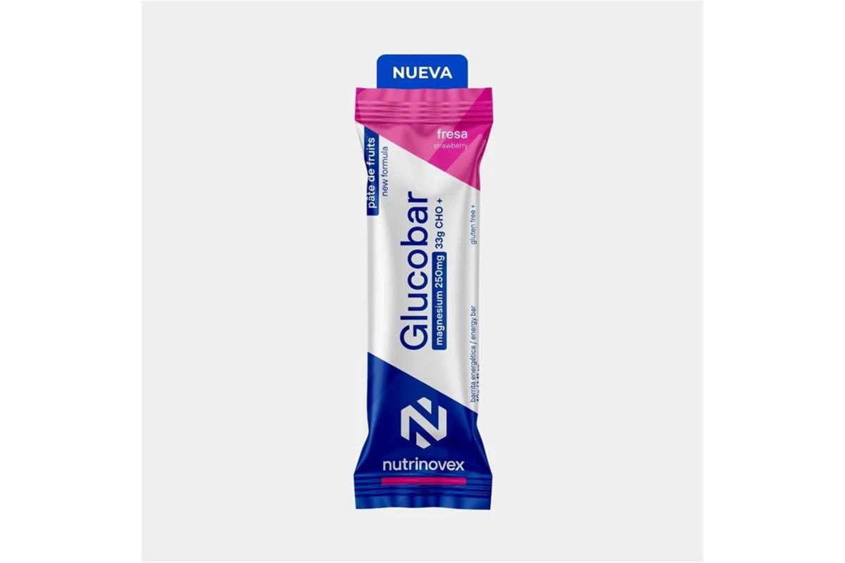 NUTRINOVEX BARRITA GLUCOBAR FRESA MAGNESIO 250 MG