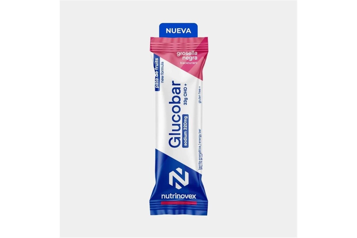 NUTRINOVEX BARRITA GLUCOBAR GROSELLA NEGRA SODIUM 320MG