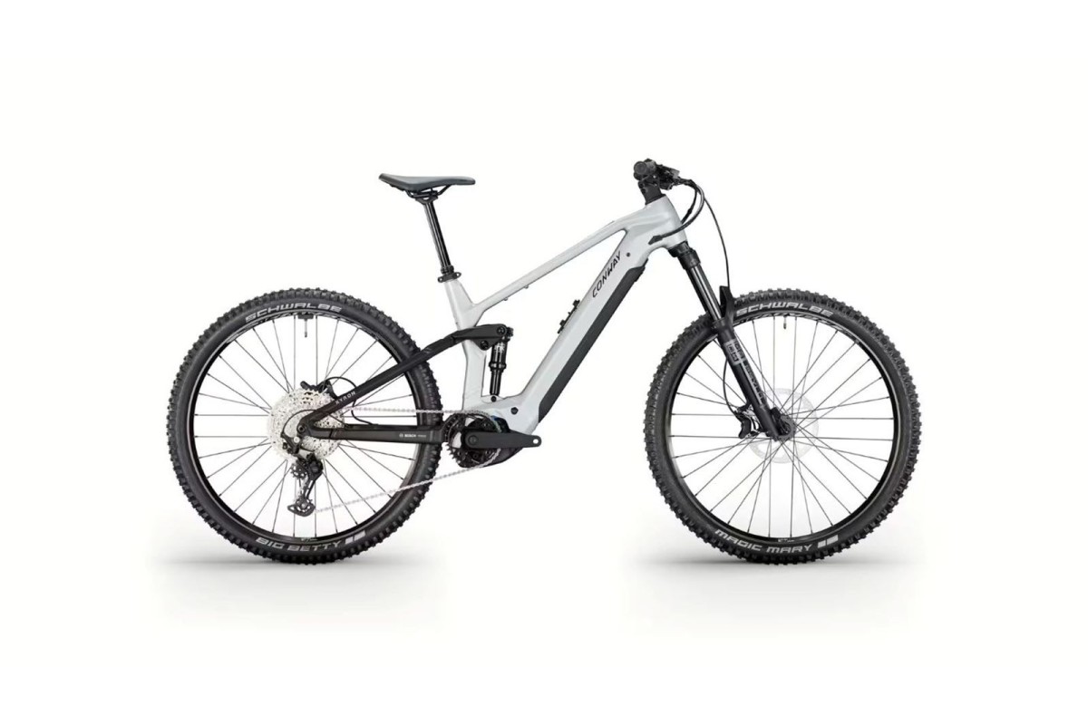 BICICLETA ELÉCTRICA CONWAY XYRON ST 4.0 ALU RAW MATT / BLACK