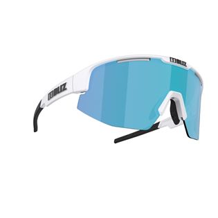 GAFAS BLIZ MATRIX SHINY WHITE - SMOKE&BLUE MIRROR