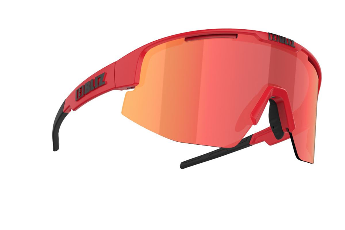 GAFAS BLIZ MATRIX MATT FERRARI RED - BROWN&RED MIRROR