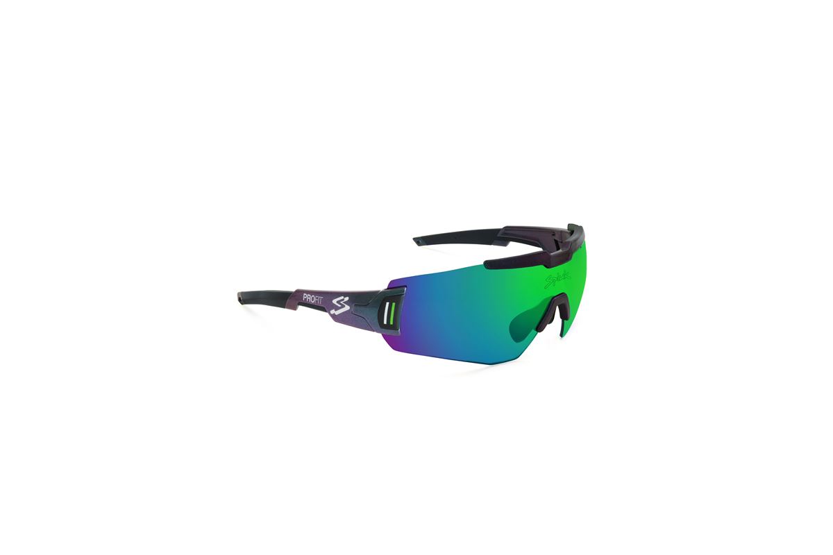 GAFAS SPIUK PROFIT IRISDISCENTE LENTE ESPEJO VERDE