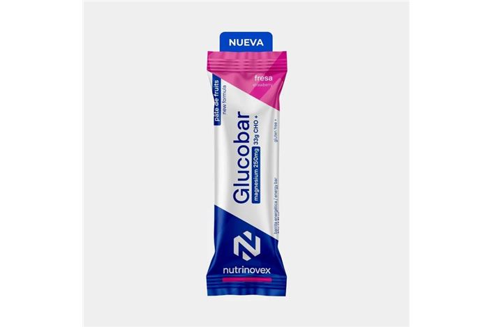 NUTRINOVEX BARRITA GLUCOBAR FRESA MAGNESIO 250 MG