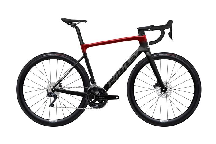 BICICLETA DE CARRETERA RIDLEY FALCN 105 DI2 CANDY RED-BLACK