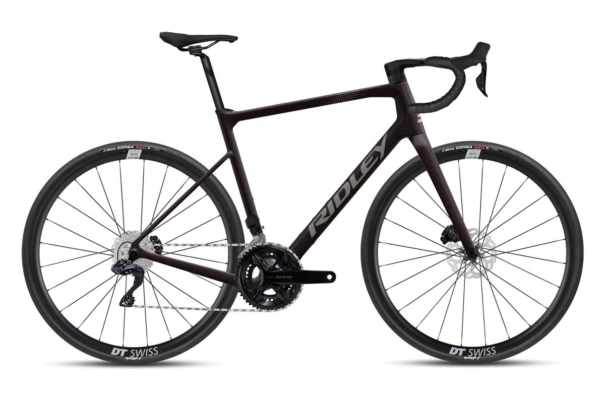 BICICLETA DE CARRETERA RIDLEY GRIFN 105 DI2 BATTLE SHIP GREY