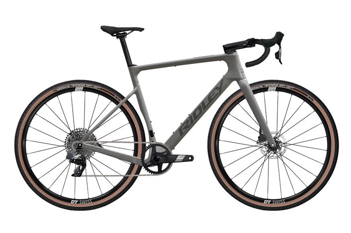 BICICLETA DE GRAVEL RIDLEY ASTR APEX XPLR AXS GREY MET.-ANTH