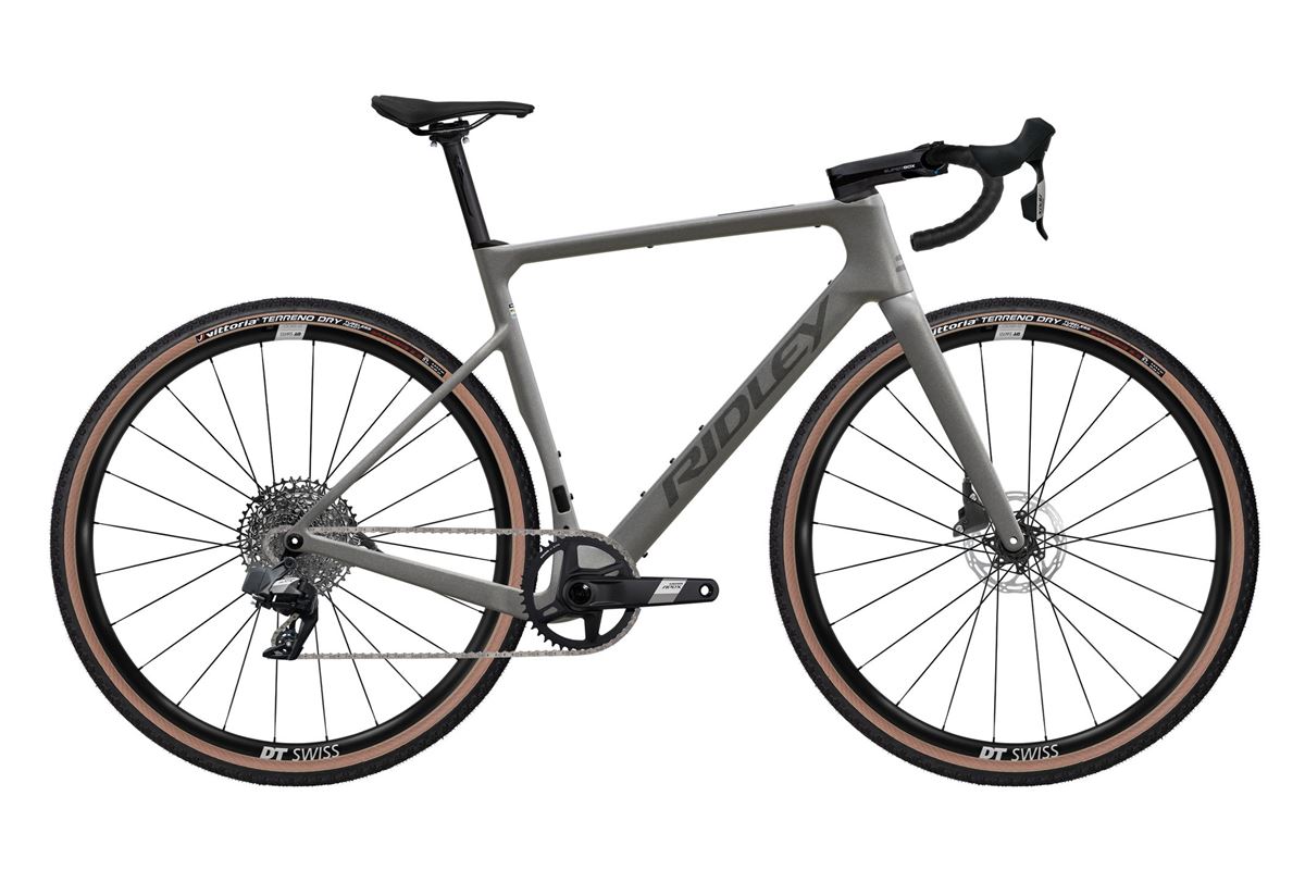 BICICLETA DE GRAVEL RIDLEY ASTR APEX XPLR AXS GREY MET.-ANTH