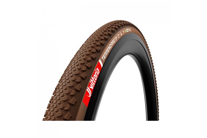 CUBIERTA VITTORIA TERRENO PRO T50 MIXED 700X45 TLR BROWN
