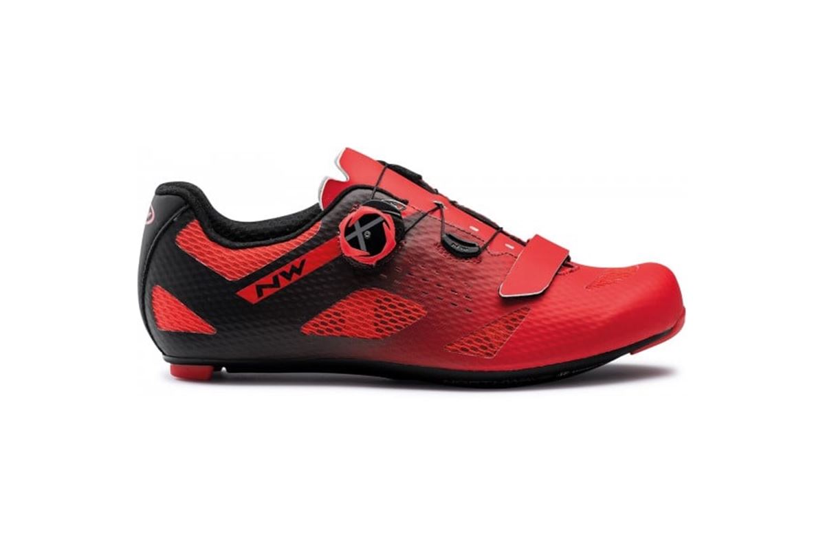 ZAPATILLAS NORTHWAVE STORM CARBON RED/BLACK