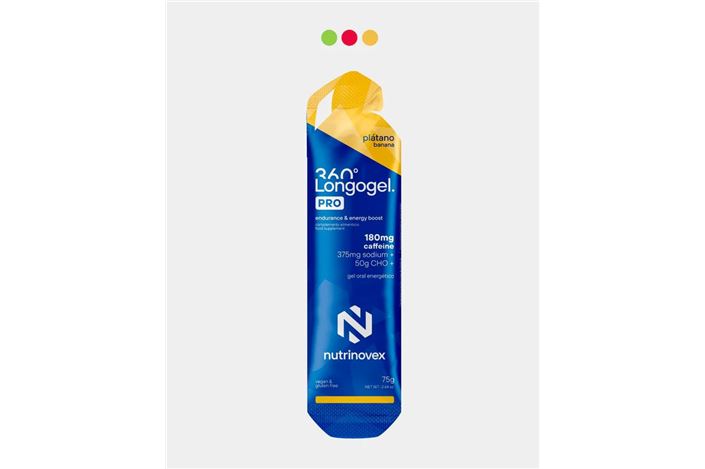 NUTRINOVEX LONGOGEL 360 PRO CAFEINA PLATANO