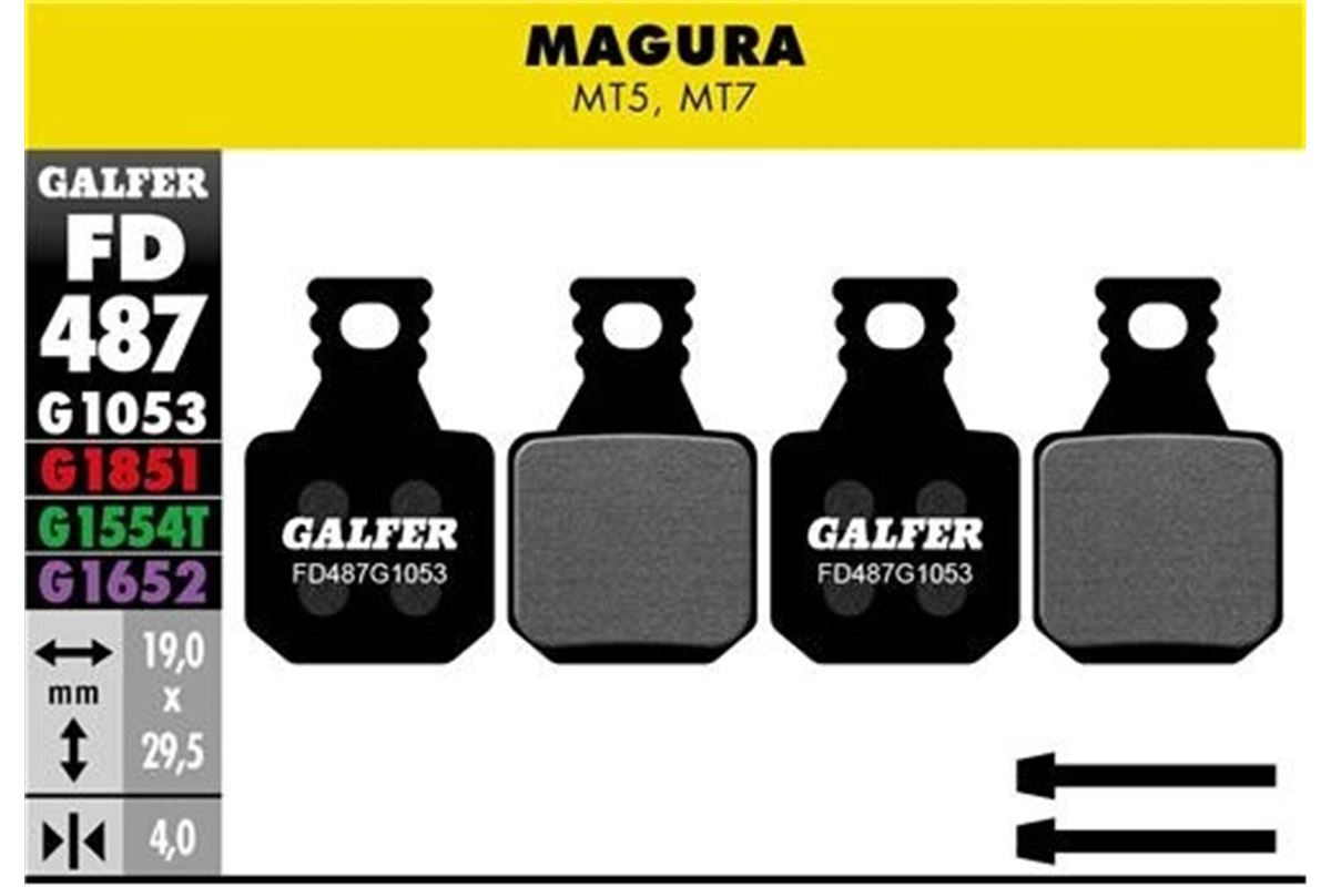 PASTILLA DE FRENO GALFER STD MAGURA MT5/MT7