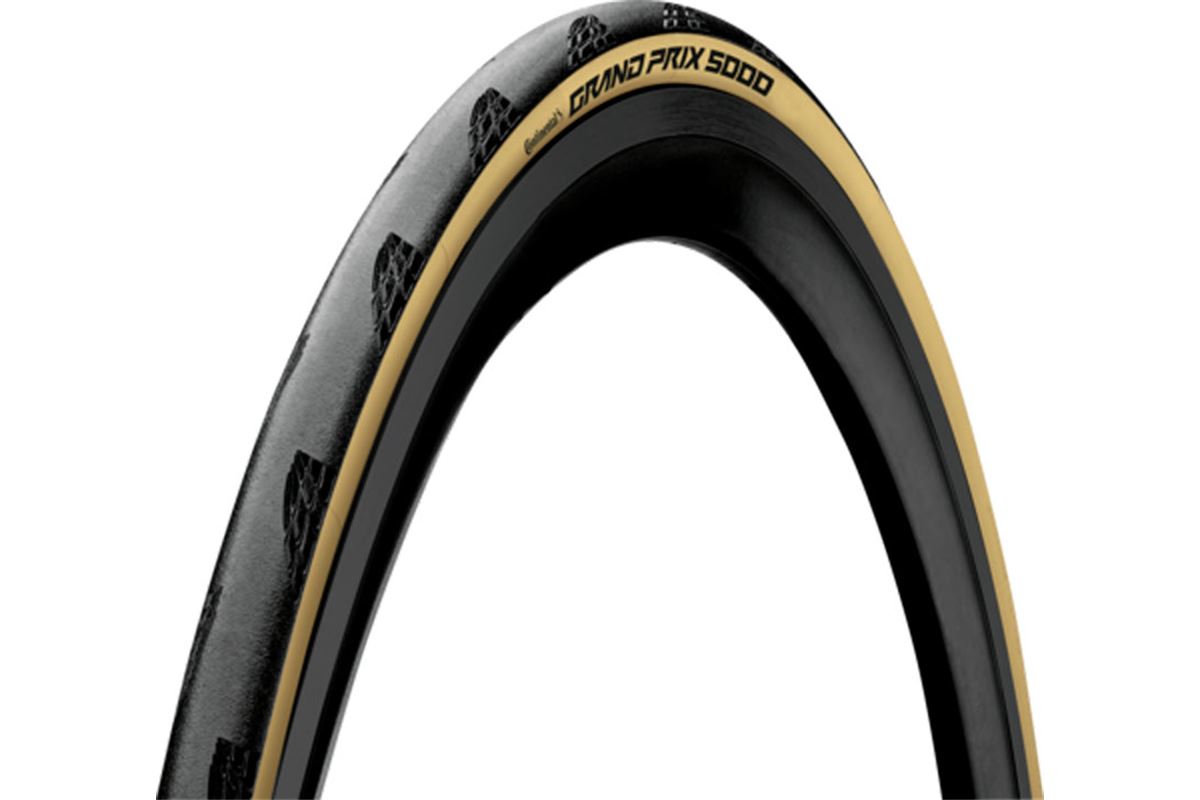 CUB. CONTINENTAL GRAND PRIX 5000 NEG/CREMA 700X28C