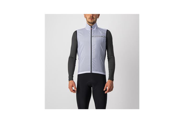 CHALECO CORTAVIENTOS CASTELLI SQUADRA GRIS