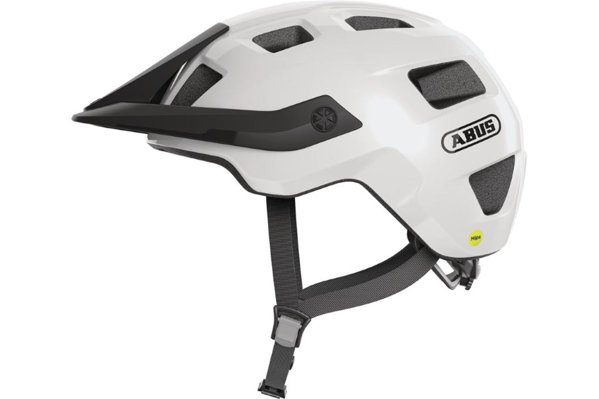 CASCO ABUS MOTRIP SHINY WHITE