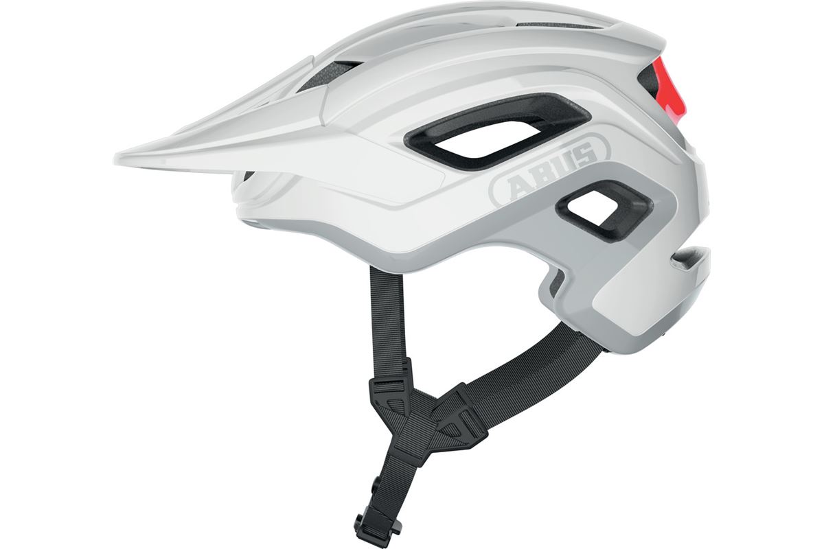 CASCO ABUS CLIFFHANGER SHINNY WHITE