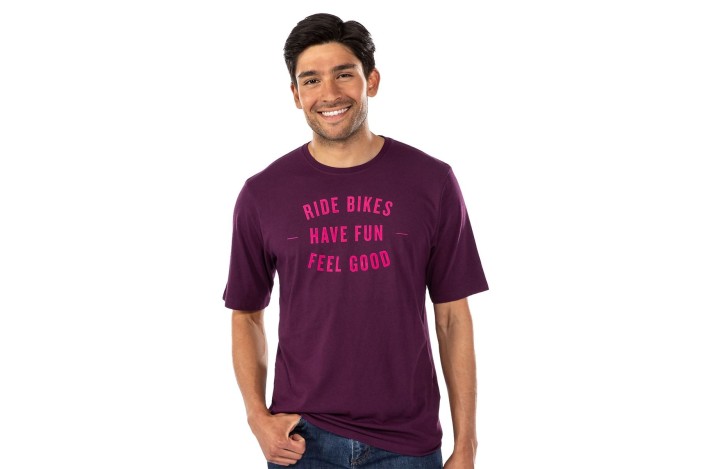 CAMISETA TREK RIDE BIKE PÚRPURA