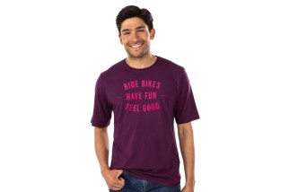 CAMISETA TREK RIDE BIKE PÚRPURA