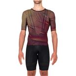 MAILLOT HOMBRE PISSEI VORTICE ROJO/AMARILLO