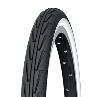 CUBIERTA MICHELIN DIABOLO CITY BLANCO/NEGRO