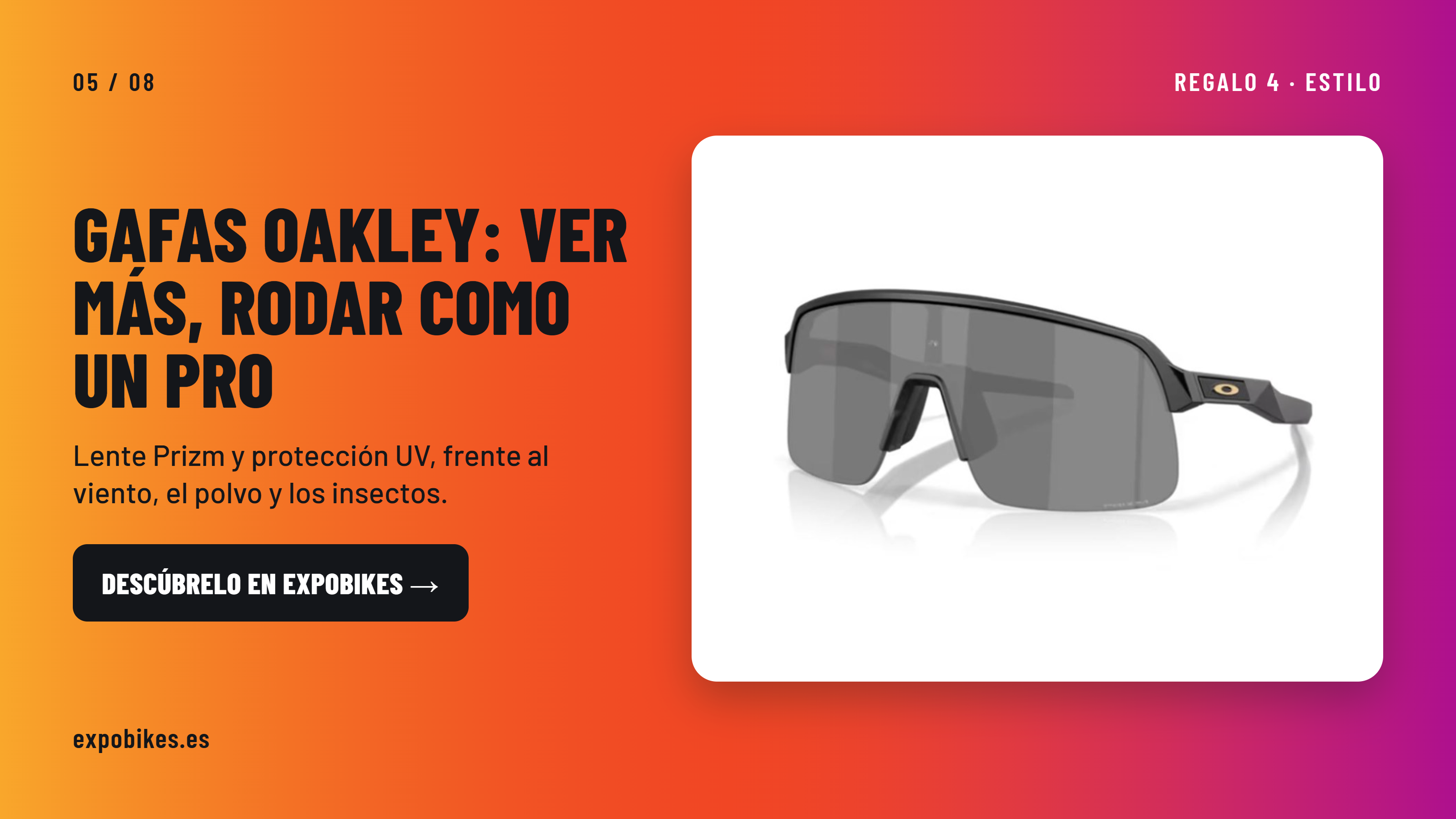 Gafas de ciclismo Oakley Sutro Lite con lente Prizm